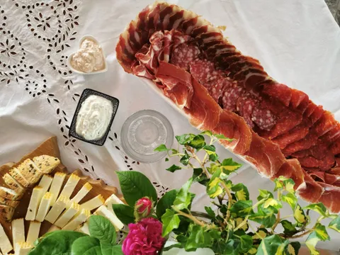 charcuterie board